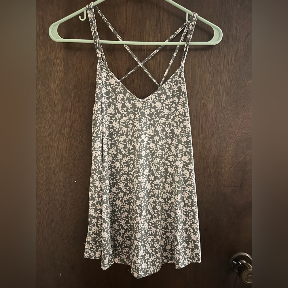 Papermoon - Strappy floral blouse